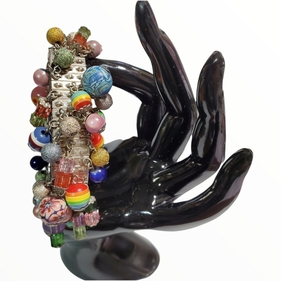 Vintage stretch Cha-cha bracelet - Picture 5 of 11